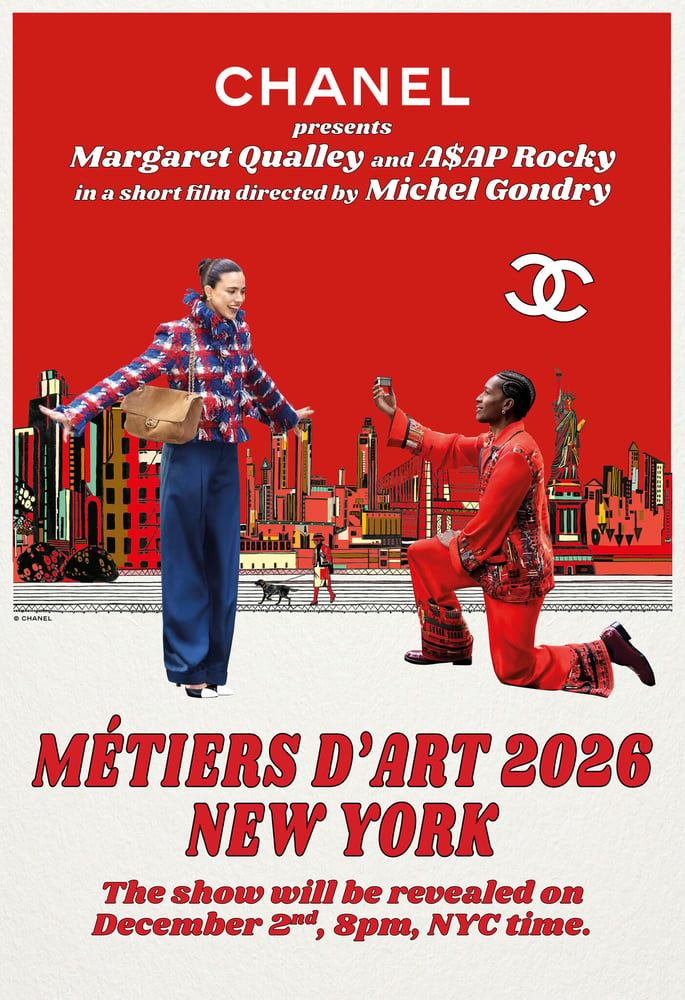 A$AP Rocky and Margaret Qualley Star in Chanel's New Brand Ambassador Announcement Film