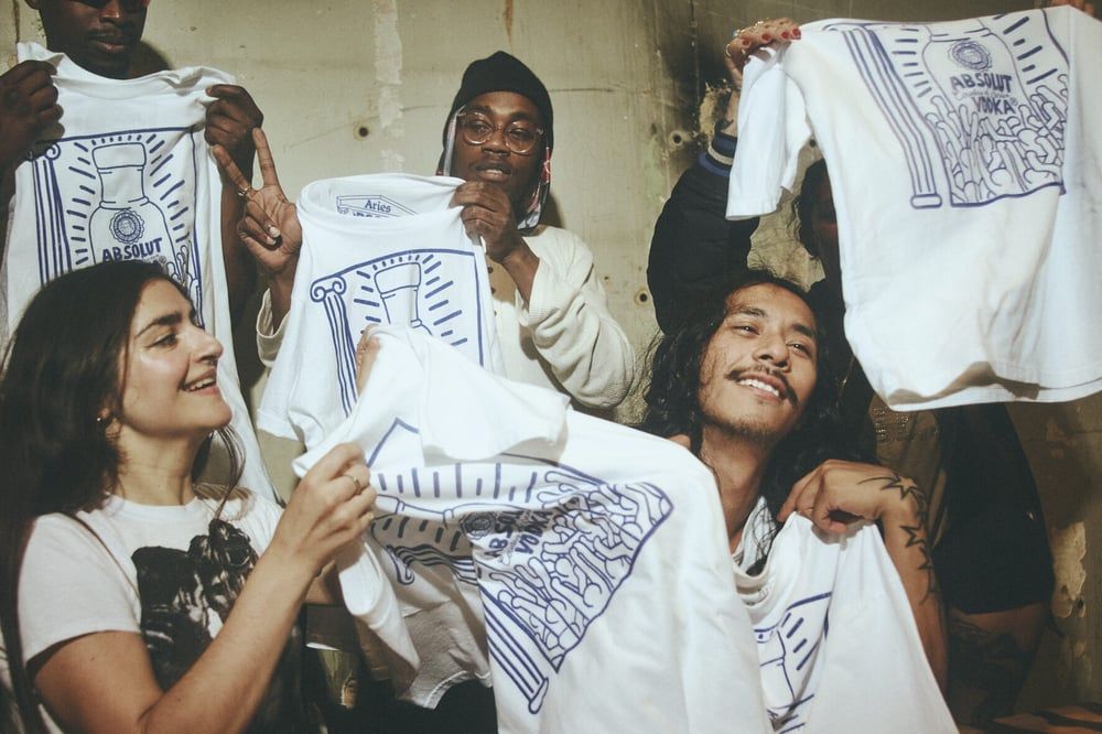 Aries and Absolut Vodka honor Keith Haring with vibrant new collection