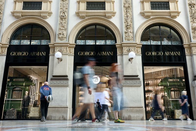 Armani's Future Hinges on Lucrative Beauty and Eyewear Licenses as Potential Buyers Emerge