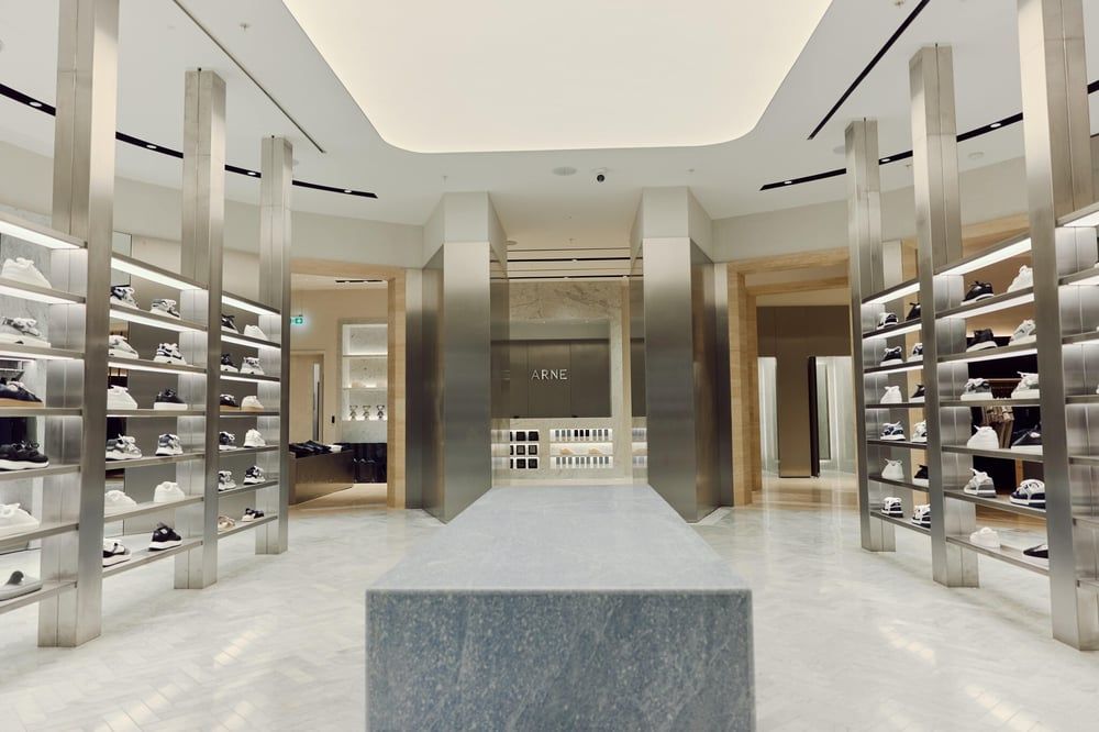 Arne Opens First Flagship Store at Liverpool One Combining Fashion and Ice Cream