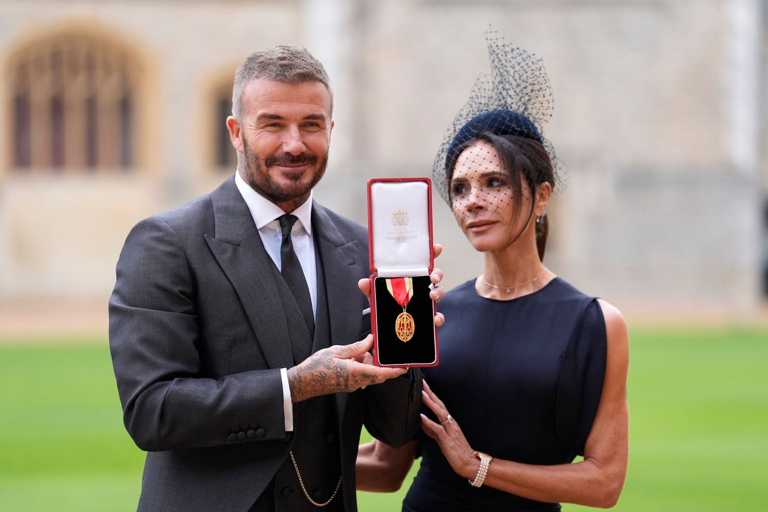 Beckham Dynasty Gathers as David Receives Knighthood from King Charles III
