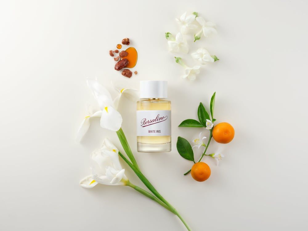 Borsalino Unveils Luminous White Iris Fragrance A Perfect Olfactory Duet