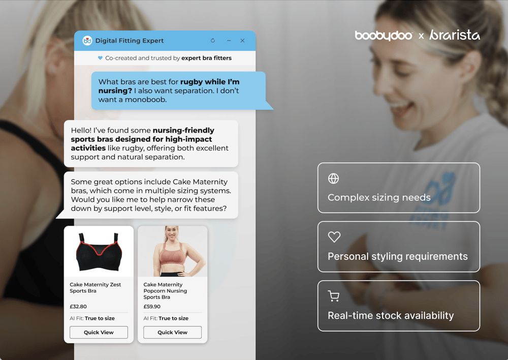 Breasts Baffle Brits: AI and Activewear Team Up to Get Girls Moving