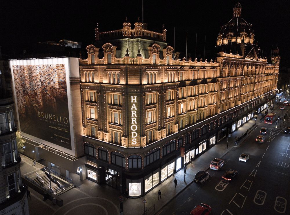 Brunello Cucinelli Unveils Dreamy Christmas Tale with Harrods Gracious Griffin