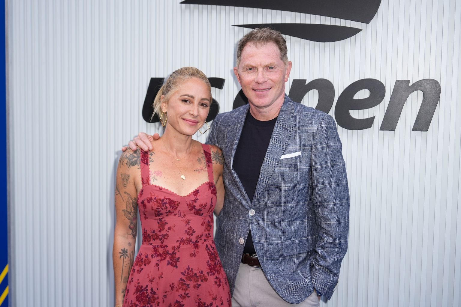 Culinary Power Couple Bobby Flay and Brooke Williamson Share Steamy Kiss at the US Open