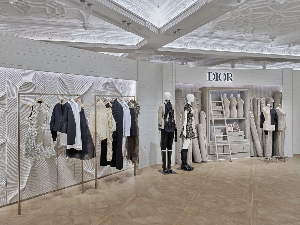 Dior's Harrods Boutique Undergoes Grand Transformation