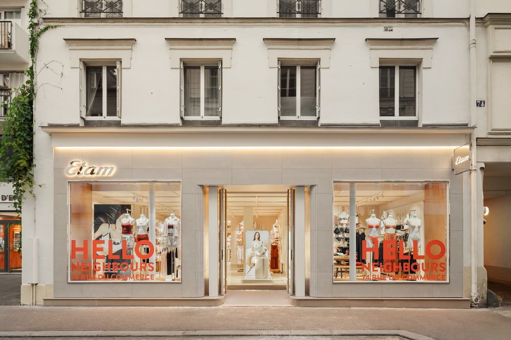 Etam Unveils Chic New Boutique Concept in Paris as Brand Revitalization Continues
