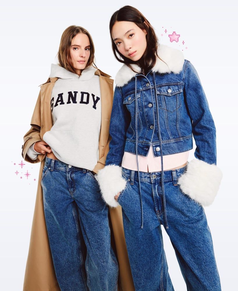 Gap Teams Up With Sandy Liang For A Playful Take On Classic Denim And Fleece