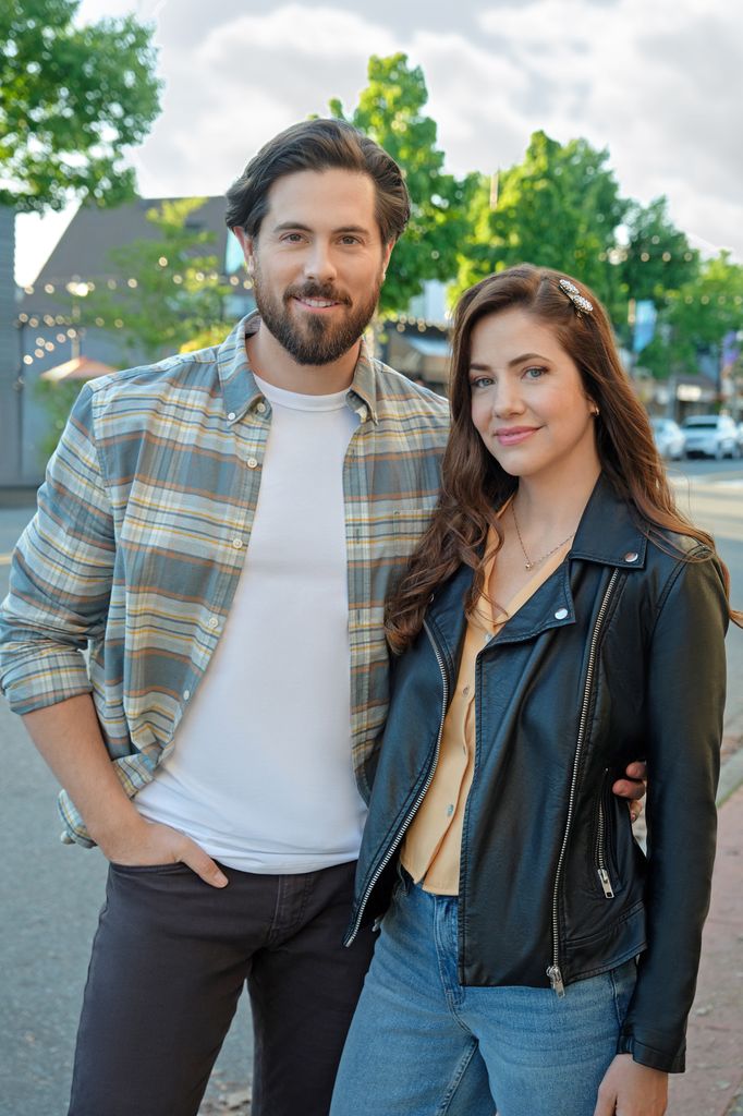 Hallmark Stars Chris McNally and Julie Gonzalo Kept Their Romance and Baby a Secret