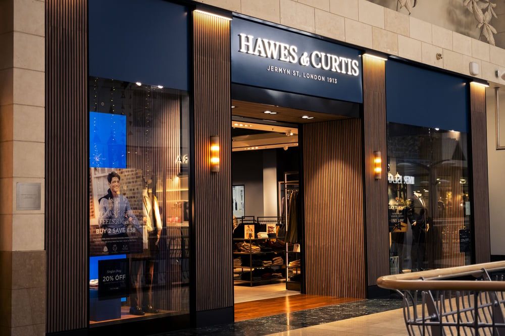 Hawes & Curtis Bets Big on Brick-and-Mortar with Revitalized Bluewater Store