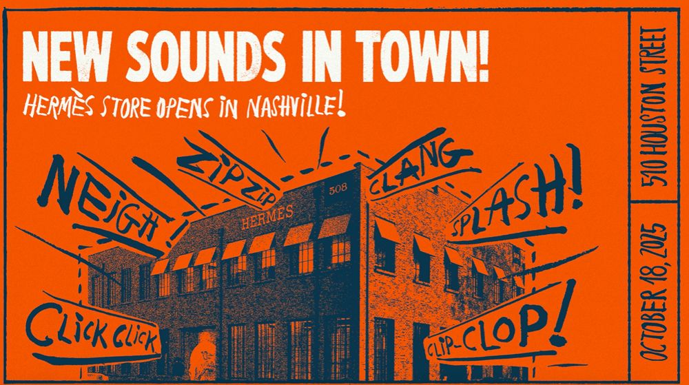 Hermès Arrives in Nashville Weaving Luxury with Local Music Soul