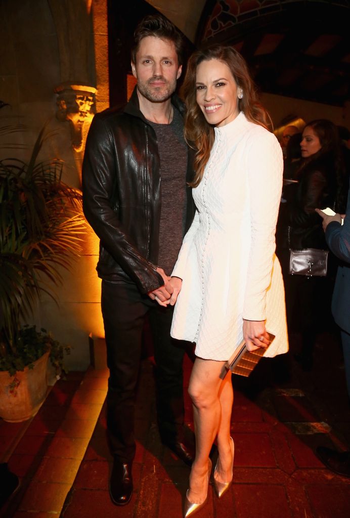 Hilary Swank opens up about her private life and protective instincts as a new mother.