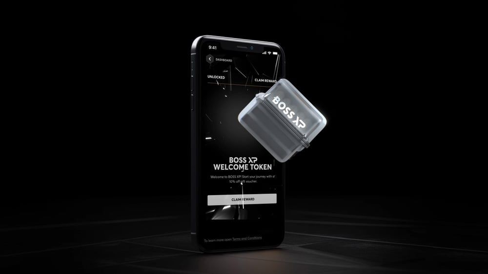 Hugo Boss Launches XP Loyalty Program with Digital Tokens and Gamified Tiers