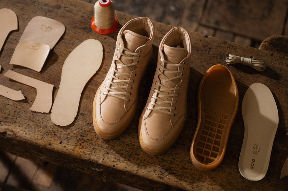 Koio Relaunches Original Primo Sneaker with Rose Anvil for 10th Anniversary