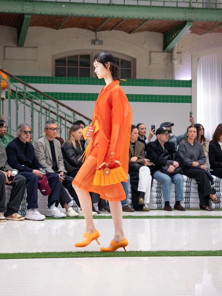 Lacoste Drenches the Runway in Post-Game Cool with 
