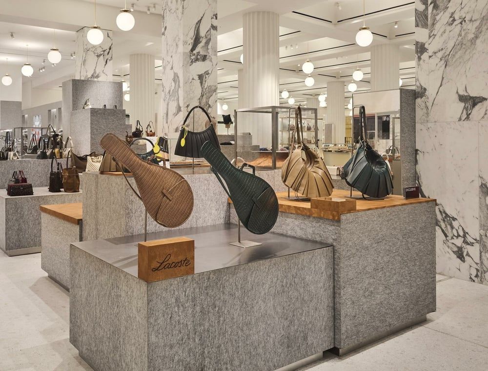 Lacoste's Tennis Chic Takes Over Selfridges with Exclusive Bag Launch