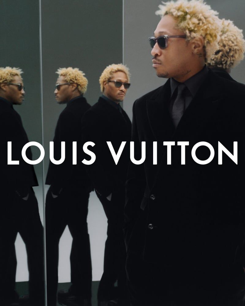 Louis Vuitton announces Grammy winner Future as new brand ambassador.