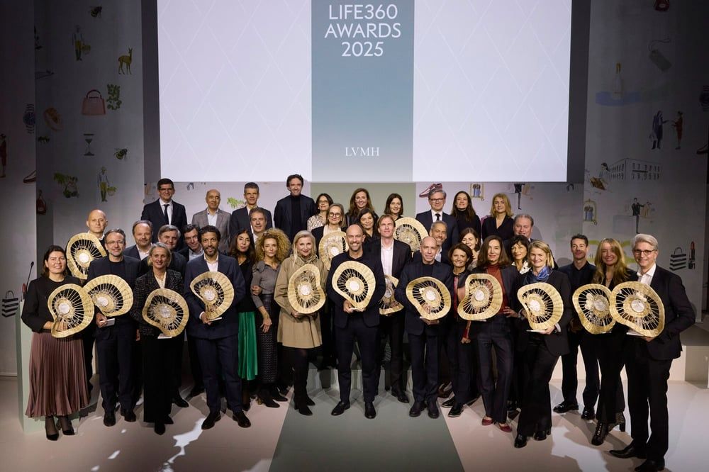 LVMH honors brands for hitting environmental targets early at inaugural Life 360 Awards.