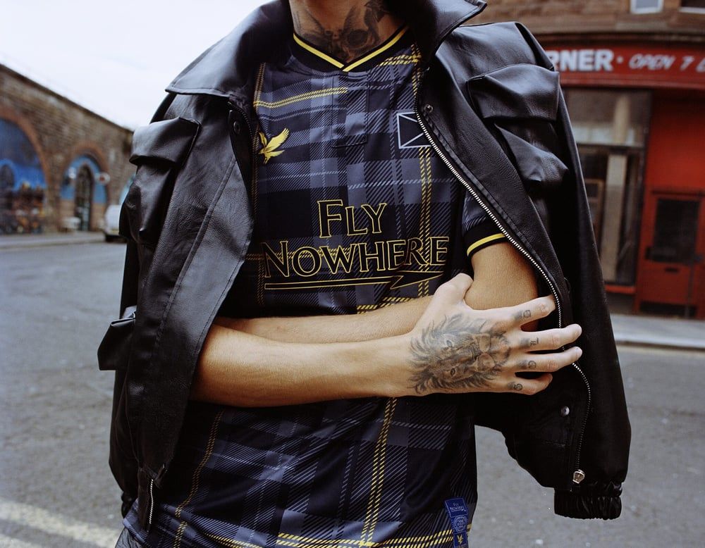 Lyle & Scott and Fly Nowhere unite fashion and football culture in a new capsule collection