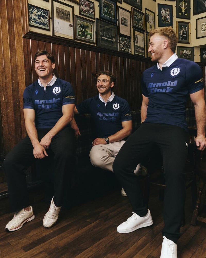 Macron and Scottish Rugby Unveil Murrayfield Centenary Kit and Collection