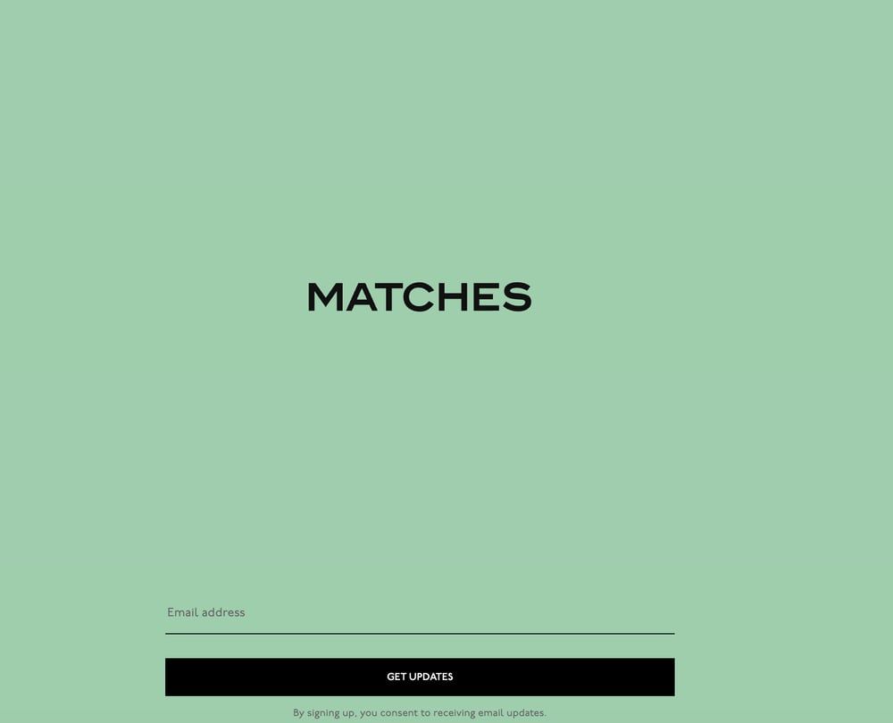 Matchesfashion website hints at 2026 relaunch creating comeback speculation