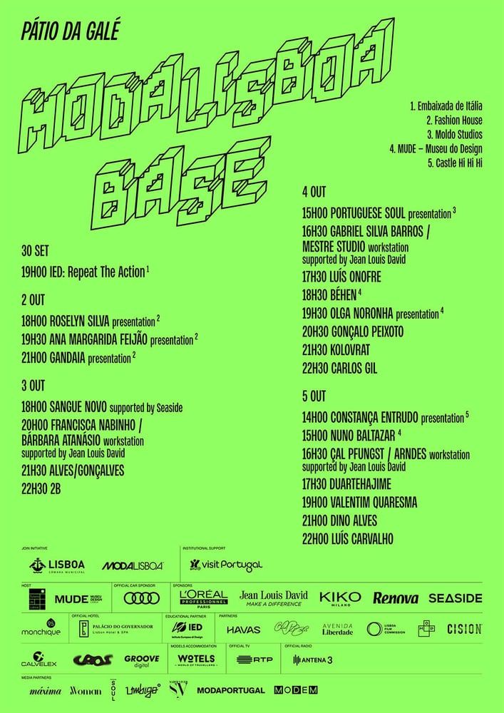 ModaLisboa Unveils Vibrant Schedule Spotlighting 53 Designers