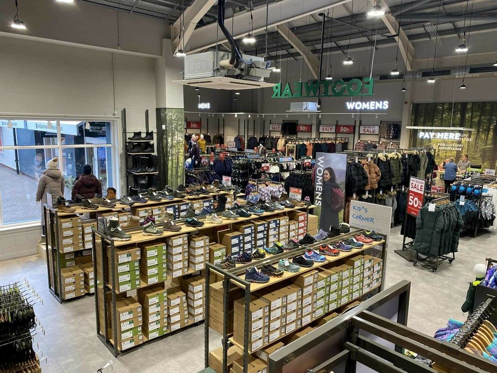 Mountain Warehouse Upsizes at Caledonia Park Boosting Outdoor Retail Presence