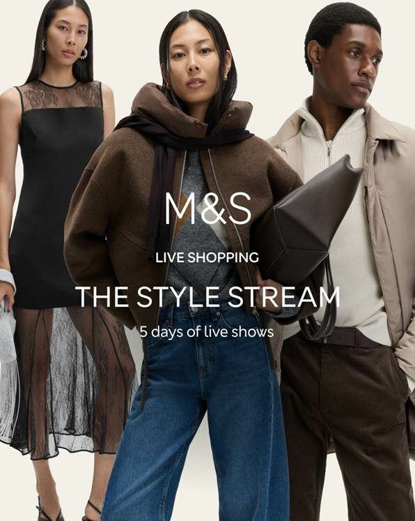 M&S Goes Live: Festive Shopping Streamlined with Influencer Power