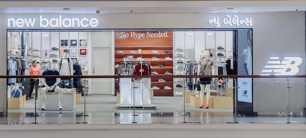 New Balance Boosts India Retail With New Surat Store