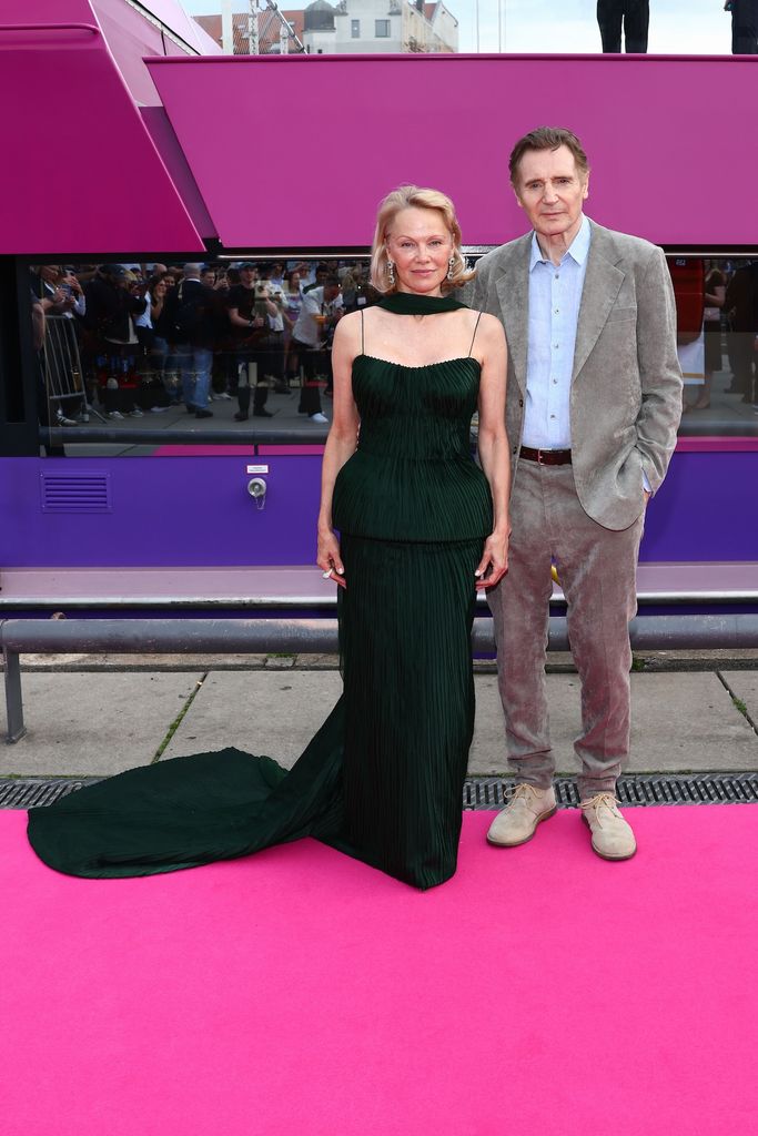 Pamela Anderson confirms brief romance with Liam Neeson has concluded.