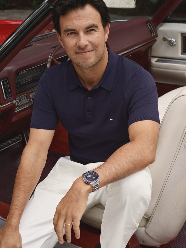 Sergio Pérez Joins Tommy Hilfiger as Global Menswear Ambassador