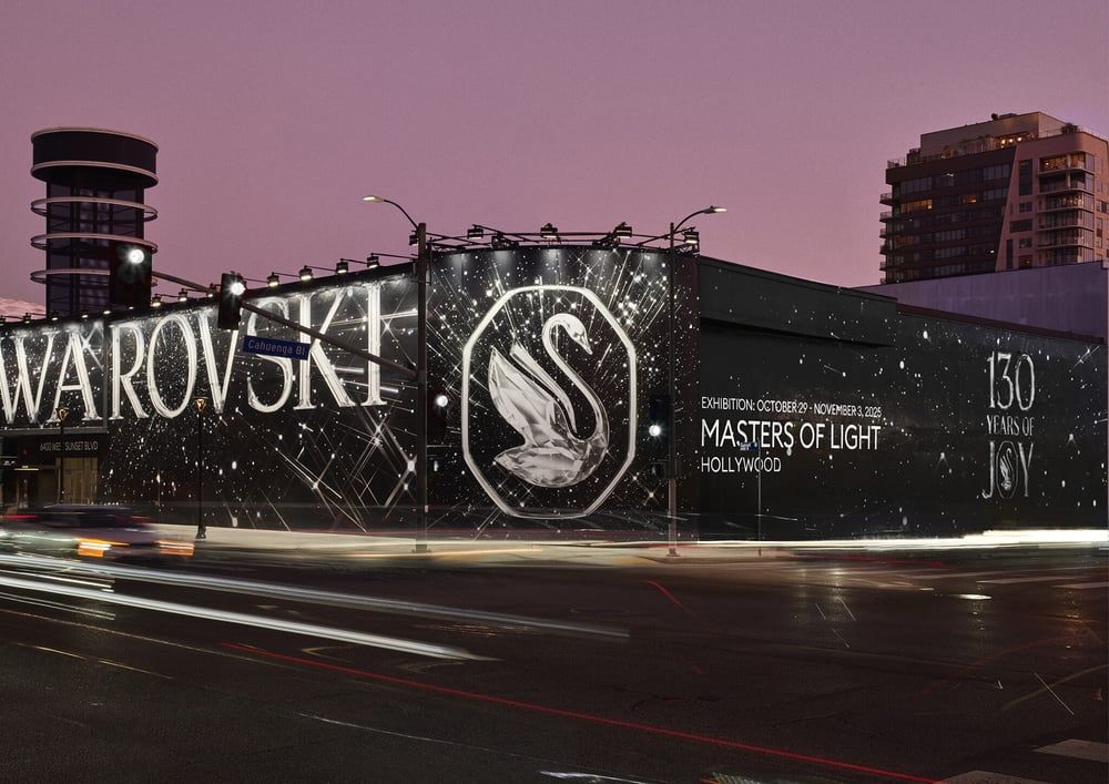 Swarovski's Masters of Light Exhibition Shines Brightly in Hollywood