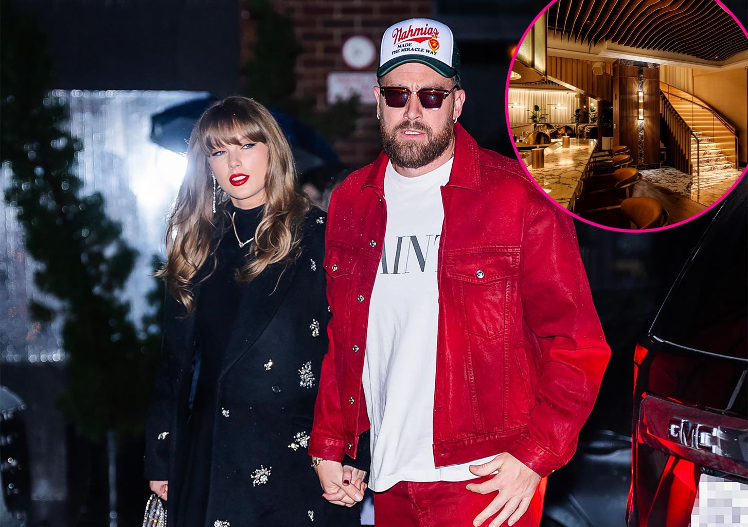 Swift and Kelce step out for star-studded preview of his new Kansas City steakhouse