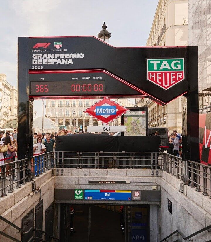 Tag Heuer Clocks In As Title Sponsor for Formula 1 Spanish Grand Prix