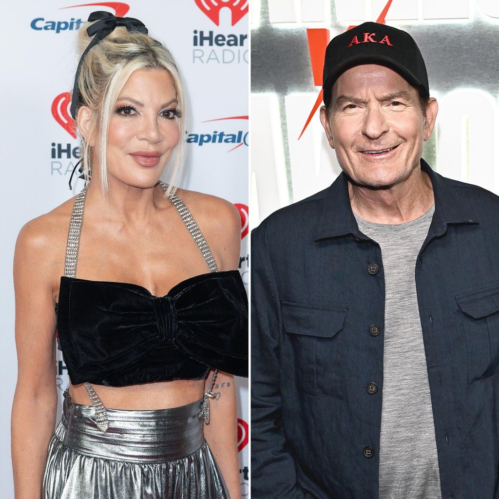 Tori Spelling Recalls Date with Charlie Sheen and Declined to Hide Him from Law Enforcement