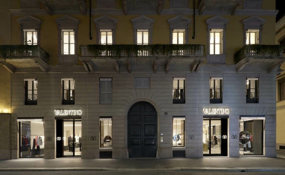 Valentino's Milan Flagship Reopens on Via Montenapoleone After Grand Renovation