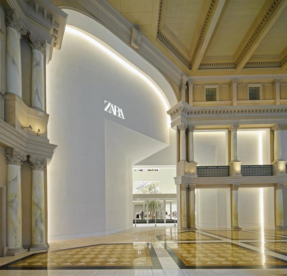 Zara Stakes Claim on Las Vegas Strip with New Flagship at Caesars Palace